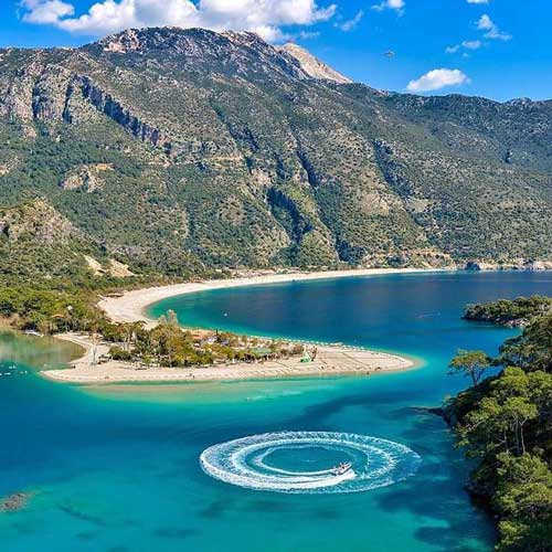 Oludeniz tekne turu sabah 10.30 da baslar