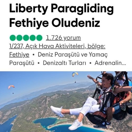 ölüdeniz yamaç paraşütü yorumları